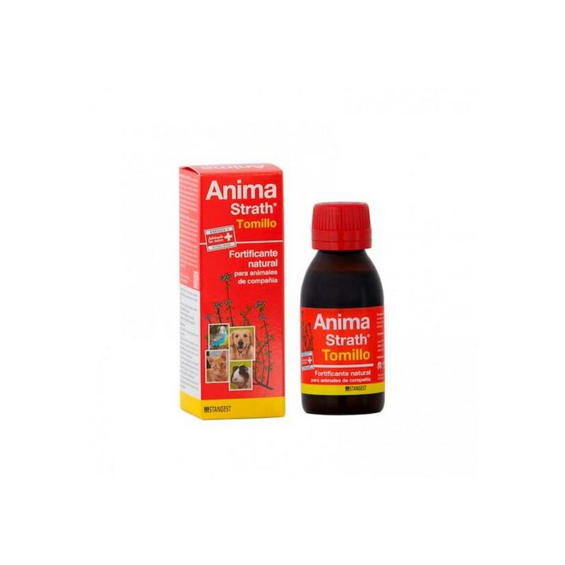 Stangest Anima-Strath Tomillo Suplemento Nutricional Mascotas, hidratar y proteger las vías respiratorias 250 ml
Stangest Anima-Strath Tomillo Suplemento Nutricional Mascotas, hidratar y proteger las vías respiratorias 250 ml