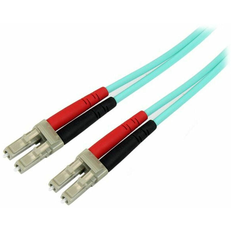 Cable de Fibra Óptica Patch de 10Gb Multimodo 50/125 Dúplex LSZH LC a LC de 5m – Aqua - Startech.com
Cable de Fibra Óptica Patch de 10Gb Multimodo 50/125 Dúplex LSZH LC a LC de 5m – Aqua - Startech.com