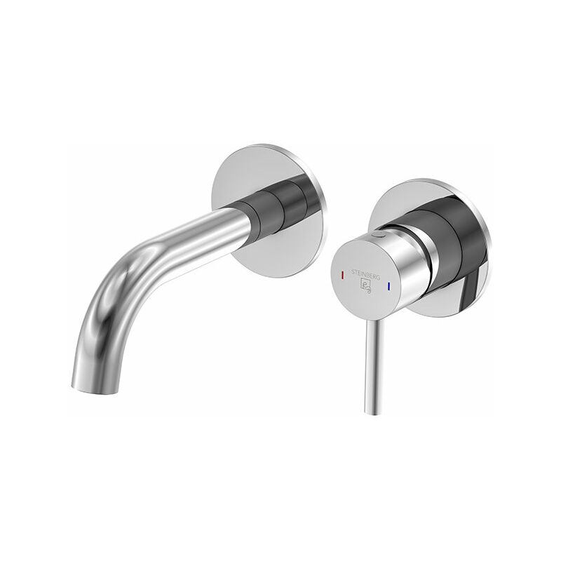 Steinberg Serie 100 Grifo monomando para lavabo, de pared, con voladizo de 165 mm - 1001801
Steinberg Serie 100 Grifo monomando para lavabo, de pared, con voladizo de 165 mm - 1001801