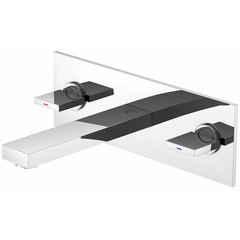 Serie 160 Mezclador de lavabo de 3 agujeros, montado en la pared, cromado - 1601950 - Steinberg
Serie 160 Mezclador de lavabo de 3 agujeros, montado en la pared, cromado - 1601950 - Steinberg