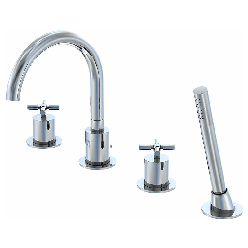 Series 250 Mezclador de 4 orificios para bañera y ducha, cromado - 2502400 - Steinberg
Series 250 Mezclador de 4 orificios para bañera y ducha, cromado - 2502400 - Steinberg