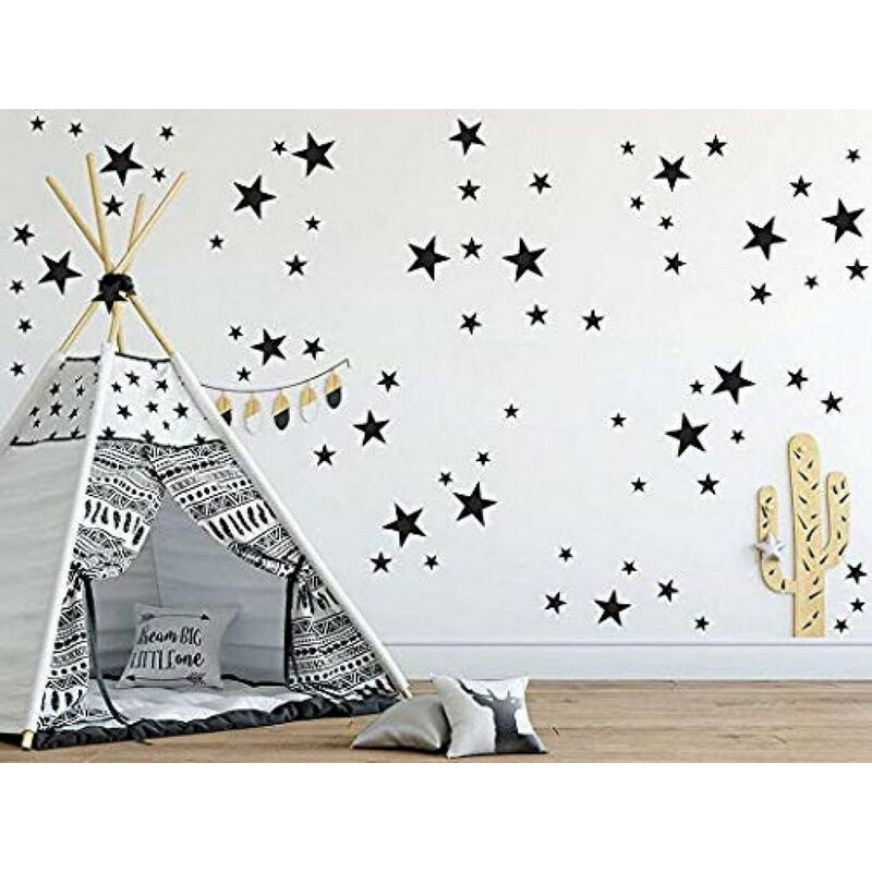 Sticker Stars - Estrellas - para ninos - para pared - Negro en Vinilo, 24 x 0,15 x 29 cm
Sticker Stars - Estrellas - para ninos - para pared - Negro en Vinilo, 24 x 0,15 x 29 cm