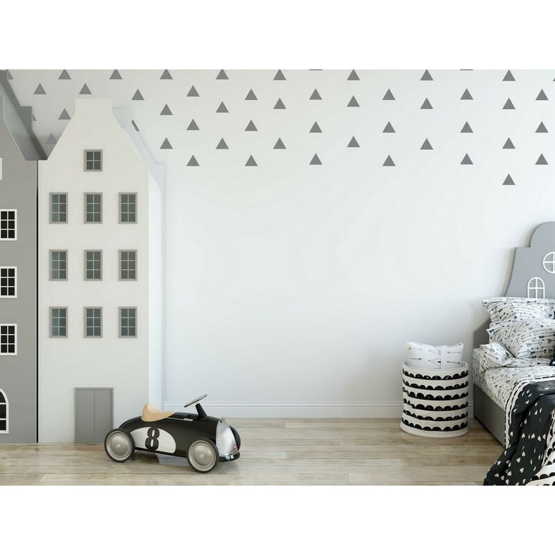 Sticker Triangle - Triangulos - para ninos - para pared - Plateado en Vinilo, 24 x 0,15 x 29 cm
Sticker Triangle - Triangulos - para ninos - para pared - Plateado en Vinilo, 24 x 0,15 x 29 cm
