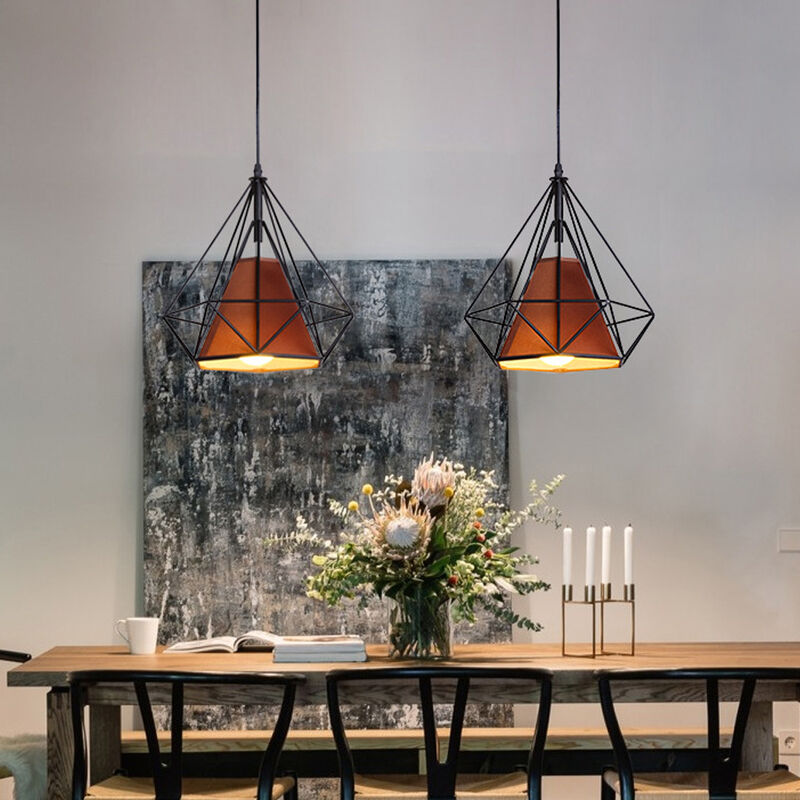 1PCS-Lámparas de Colgar Moderno Lámparas de Techo Diseño Industial Minimalismo Diamante Retro Jaula de Hierro Restaurante Bar Pasillo Marrón
1PCS-Lámparas de Colgar Moderno Lámparas de Techo Diseño Industial Minimalismo Diamante Retro Jaula de Hierro Restaurante Bar Pasillo Marrón