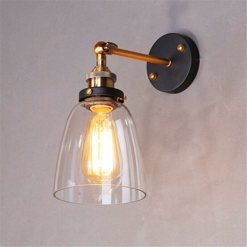 Stoex - Apliques de Pared Vintage Industrial Lámparas de Pared Retro Clásicas Iluminación Rústico para E27 Bombilla Decorativa Hotel Escalera Espejo
Stoex - Apliques de Pared Vintage Industrial Lámparas de Pared Retro Clásicas Iluminación Rústico para E27 Bombilla Decorativa Hotel Escalera Espejo