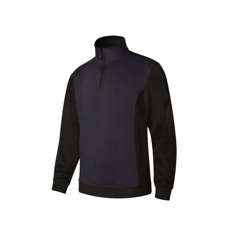 Sudadera bicolor con media cremallera de cuello alto V105703 | XS - Azul navy / Negro - Velilla
Sudadera bicolor con media cremallera de cuello alto V105703 | XS - Azul navy / Negro - Velilla