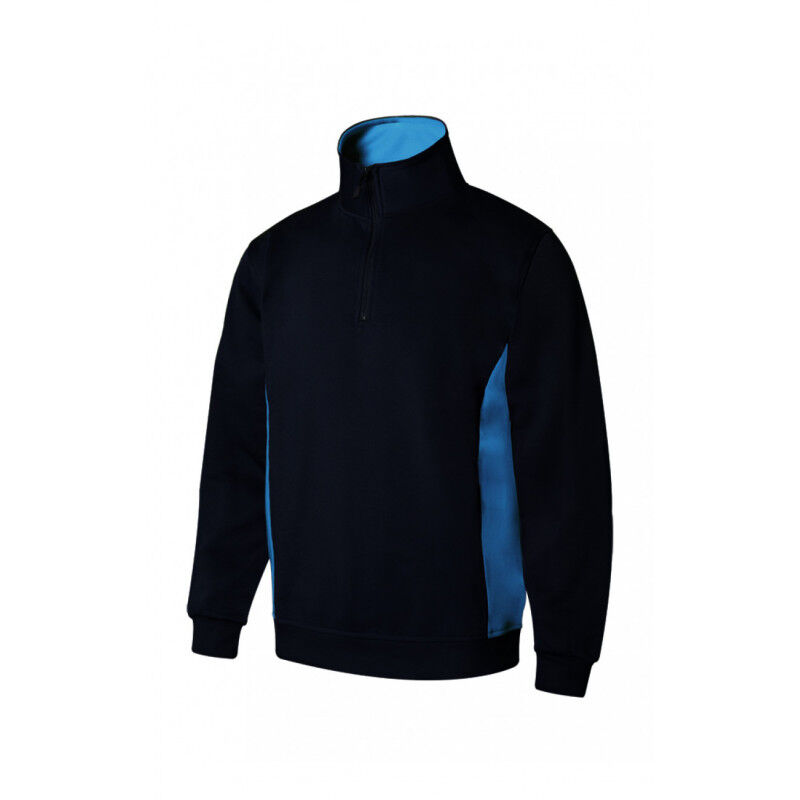 Sudadera bicolor con media cremallera con tratamiento antipilling Serie V105704 | L - Negro / Celeste - Velilla
Sudadera bicolor con media cremallera con tratamiento antipilling Serie V105704 | L - Negro / Celeste - Velilla