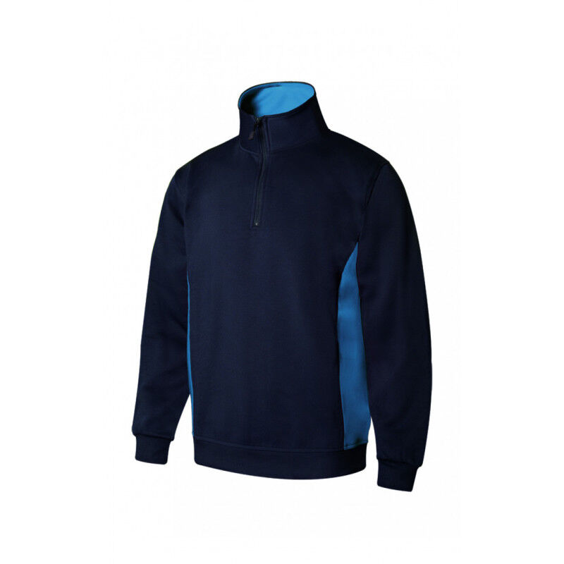 Sudadera bicolor con media cremallera con tratamiento antipilling Serie V105704 | XXL - Azul navy / Celeste - Velilla
Sudadera bicolor con media cremallera con tratamiento antipilling Serie V105704 | XXL - Azul navy / Celeste - Velilla