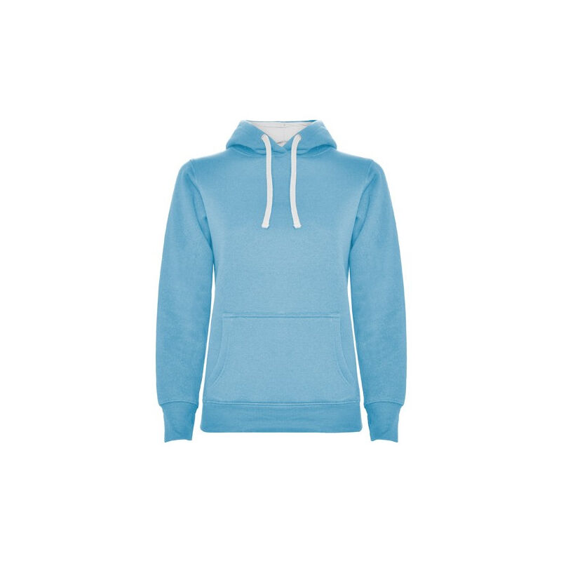 Sudadera entallada de corte femenino con capucha URBAN WOMAN SU1068 | XXL - Celeste/Blanco
Sudadera entallada de corte femenino con capucha URBAN WOMAN SU1068 | XXL - Celeste/Blanco