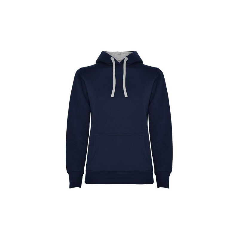 Sudadera entallada de corte femenino con capucha URBAN WOMAN SU1068 | XXL - Marino/Gris
Sudadera entallada de corte femenino con capucha URBAN WOMAN SU1068 | XXL - Marino/Gris