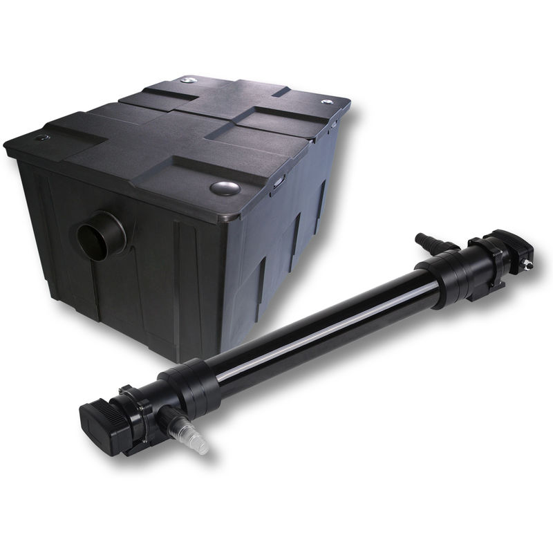 Wiltec - SunSun 1 cámara Filtro para 60000l estanque con 72W UVC 6 Clarificador jardin
Wiltec - SunSun 1 cámara Filtro para 60000l estanque con 72W UVC 6 Clarificador jardin