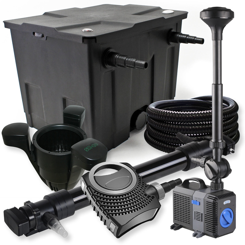Wiltec - SunSun 1-Cámara Set 12000l 72W UVC Clarificador NEO10000 80W Bomba Tubo Bomba Fuente Skimmer jardin
Wiltec - SunSun 1-Cámara Set 12000l 72W UVC Clarificador NEO10000 80W Bomba Tubo Bomba Fuente Skimmer jardin