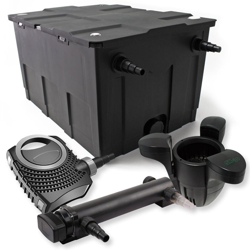 SunSun 1 cámara Juego filtros para 60.000 l 24 W UVC clarificador neo7000 50 W Bomba skimmer
SunSun 1 cámara Juego filtros para 60.000 l 24 W UVC clarificador neo7000 50 W Bomba skimmer
