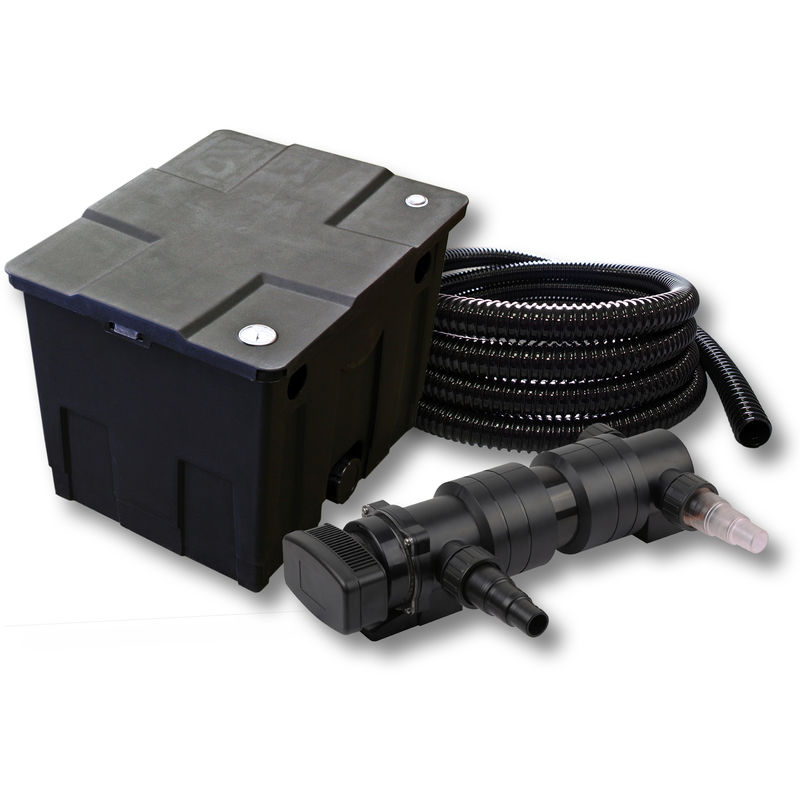 SunSun 1 de cámara filtro para 12.000l Estanque con 24W UVC 6 Clarificador y 5m manguera jardin
SunSun 1 de cámara filtro para 12.000l Estanque con 24W UVC 6 Clarificador y 5m manguera jardin