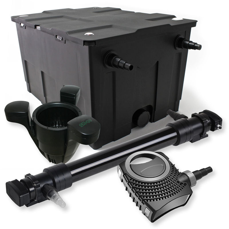 Wiltec - SunSun 1 Cámara Filtro Set 60.000 l 72W UVC 6 Clarificador NEO1 0000 80 W Bomba Skimmer
Wiltec - SunSun 1 Cámara Filtro Set 60.000 l 72W UVC 6 Clarificador NEO1 0000 80 W Bomba Skimmer
