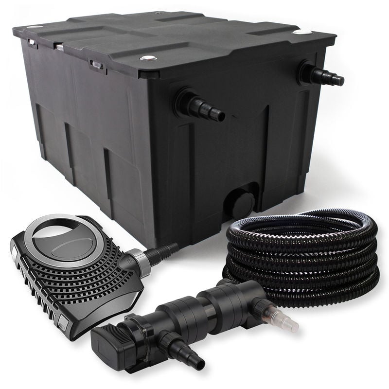 SunSun 1 de cámara filtro Set 60.000 l con 18 W UVC 6 clarificador neo7000 50 W Bomba y manguera
SunSun 1 de cámara filtro Set 60.000 l con 18 W UVC 6 clarificador neo7000 50 W Bomba y manguera