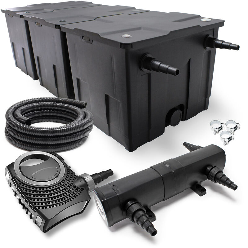 Wiltec - SunSun CBF-350C CUV-236 36W SET NEO8000 Bomba Manguera Set de filtro para estanque
Wiltec - SunSun CBF-350C CUV-236 36W SET NEO8000 Bomba Manguera Set de filtro para estanque