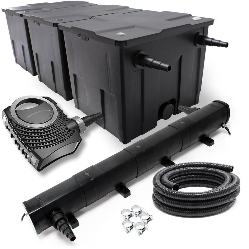 SunSun CBF-350C CUV-272 72W SET NEO10000 Bomba Manguera Set de filtro para estanque
SunSun CBF-350C CUV-272 72W SET NEO10000 Bomba Manguera Set de filtro para estanque