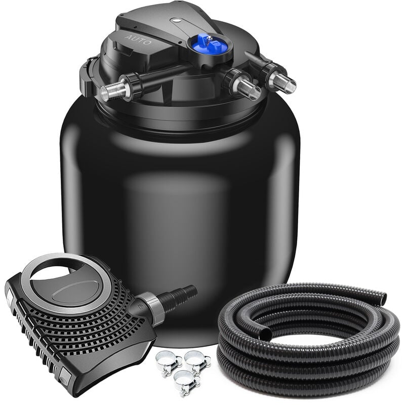 Wiltec - SunSun CPA-50000 SET 100000l 55W UVC NEO10000 Bomba Manguera Set de filtro para estanque
Wiltec - SunSun CPA-50000 SET 100000l 55W UVC NEO10000 Bomba Manguera Set de filtro para estanque