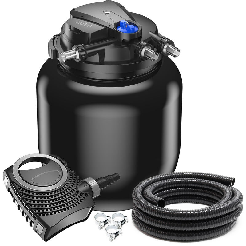 Wiltec - SunSun CPA-50000 SET 100000l 55W UVC NEO6000 Bomba Manguera Set de filtro para estanque
Wiltec - SunSun CPA-50000 SET 100000l 55W UVC NEO6000 Bomba Manguera Set de filtro para estanque