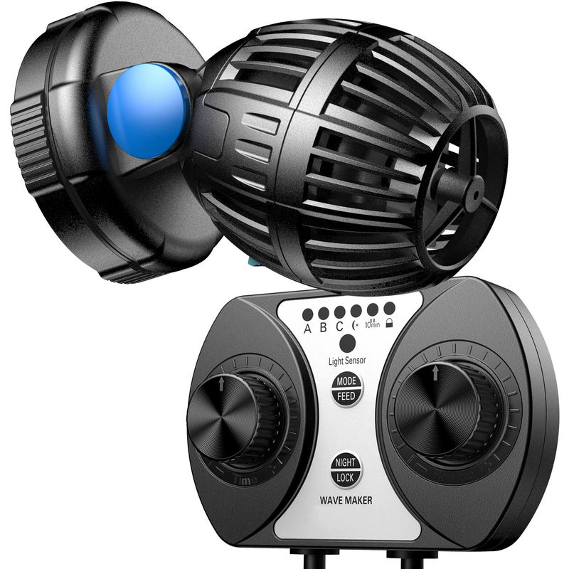CW-110 Bomba de circulación para acuarios Generador de olas 500-4000l/h 10W Controlador - Sunsun
CW-110 Bomba de circulación para acuarios Generador de olas 500-4000l/h 10W Controlador - Sunsun