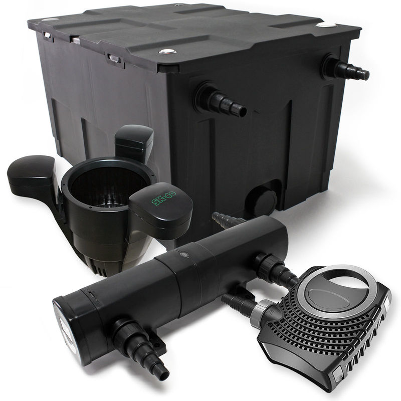 Wiltec - SunSun Filto Bio 60000l 24 W UVC purificador para estanques 80 W Bomba para estanques skimmer jardin
Wiltec - SunSun Filto Bio 60000l 24 W UVC purificador para estanques 80 W Bomba para estanques skimmer jardin