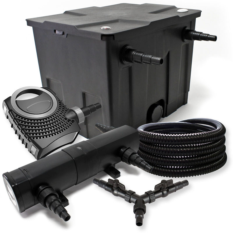 SunSun filtración estanque para 12000L 36 W Clarificador neo8000 Bomba 70 W 25 m tubo
SunSun filtración estanque para 12000L 36 W Clarificador neo8000 Bomba 70 W 25 m tubo