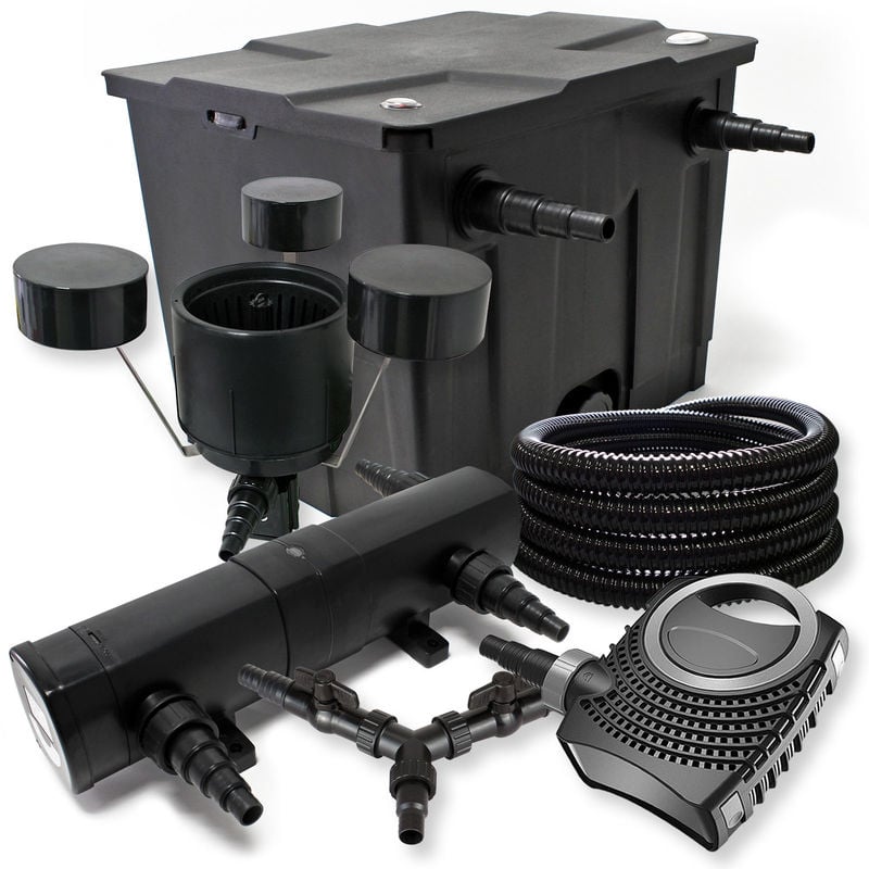 Wiltec - SunSun filtro 12.000l Estanque 36W Clarificador neo8000 70W Bomba 25m tubo Skimmer csp250
Wiltec - SunSun filtro 12.000l Estanque 36W Clarificador neo8000 70W Bomba 25m tubo Skimmer csp250