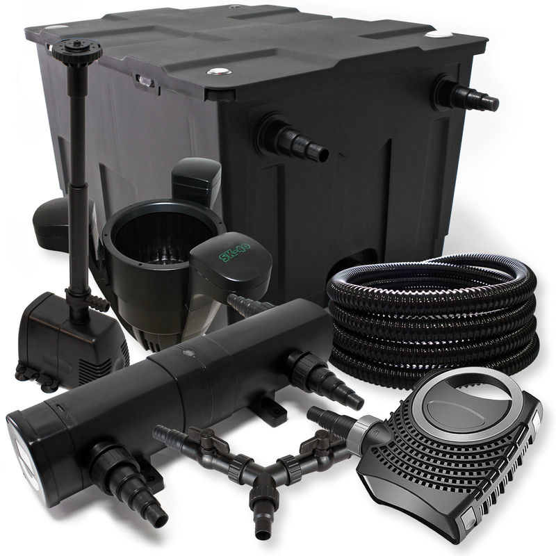 Wiltec - SUNSUN filtro 60000l Estanque 18W Clarificador neo10000 Bomba 25m tubo Skimmer fuente jardin
Wiltec - SUNSUN filtro 60000l Estanque 18W Clarificador neo10000 Bomba 25m tubo Skimmer fuente jardin