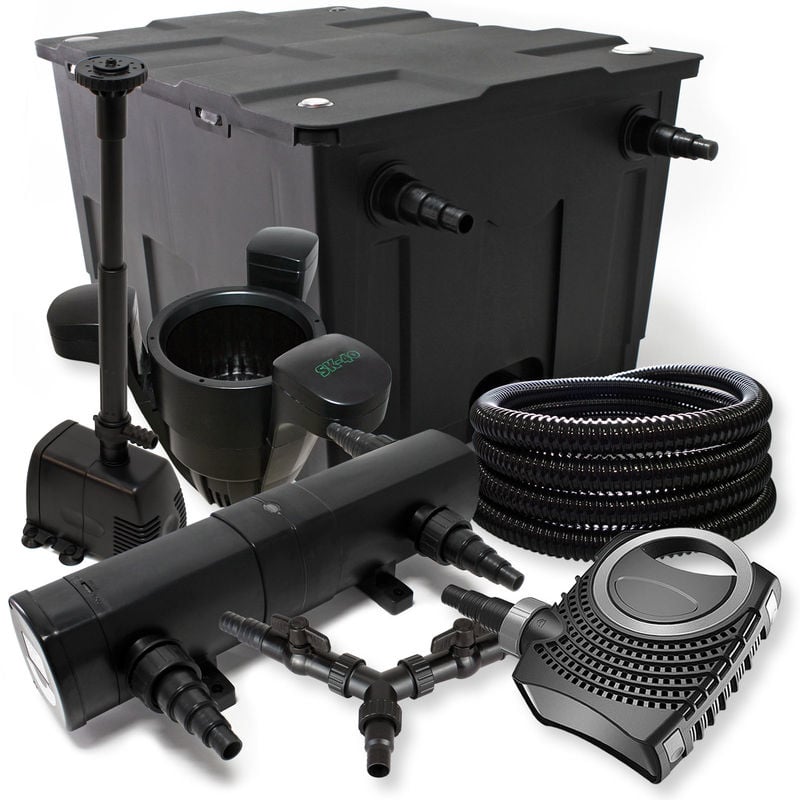 Wiltec - SUNSUN filtro 60000l Estanque 18W Clarificador neo8000 Bomba 25m tubo Skimmer fuente jardin
Wiltec - SUNSUN filtro 60000l Estanque 18W Clarificador neo8000 Bomba 25m tubo Skimmer fuente jardin