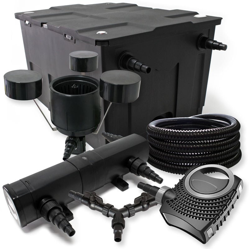 Wiltec - SUNSUN Filtro 60000l Estanque 18W Clarificador neo8000 70W Bomba 25m Manguera Skimmer jardin
Wiltec - SUNSUN Filtro 60000l Estanque 18W Clarificador neo8000 70W Bomba 25m Manguera Skimmer jardin
