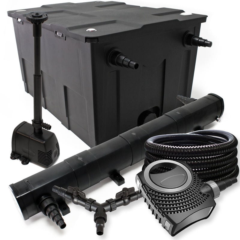Wiltec - SUNSUN filtro 60000l Estanque 72W Clarificador neo8000 70W Bomba 25m Manguera fuente jardin
Wiltec - SUNSUN filtro 60000l Estanque 72W Clarificador neo8000 70W Bomba 25m Manguera fuente jardin