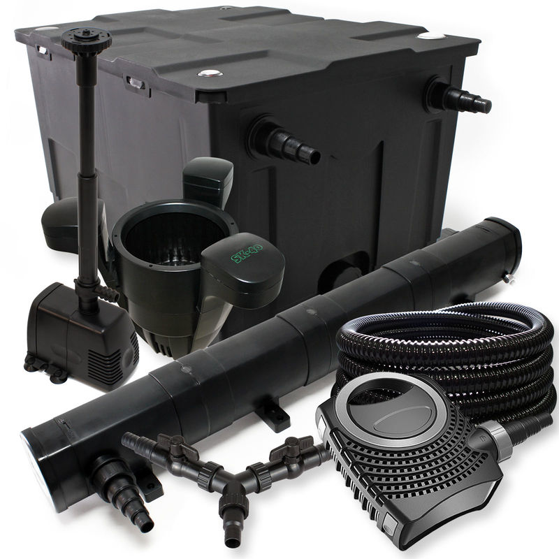 Wiltec - SUNSUN filtro 60000l Estanque 72W Clarificador neo8000 70W Bomba 25m Manguera Skimmer fuente jardin
Wiltec - SUNSUN filtro 60000l Estanque 72W Clarificador neo8000 70W Bomba 25m Manguera Skimmer fuente jardin