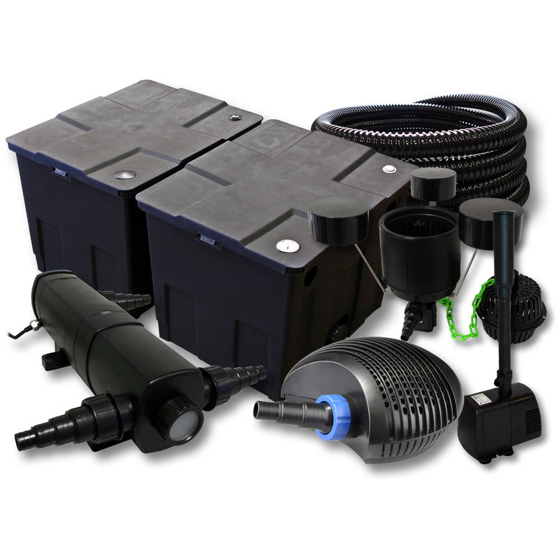 Wiltec - SunSun filtro 60000l Estanque con 24W Clarificador 40W ECO Bomba 25m Manguera Skimmer fuente jardin
Wiltec - SunSun filtro 60000l Estanque con 24W Clarificador 40W ECO Bomba 25m Manguera Skimmer fuente jardin