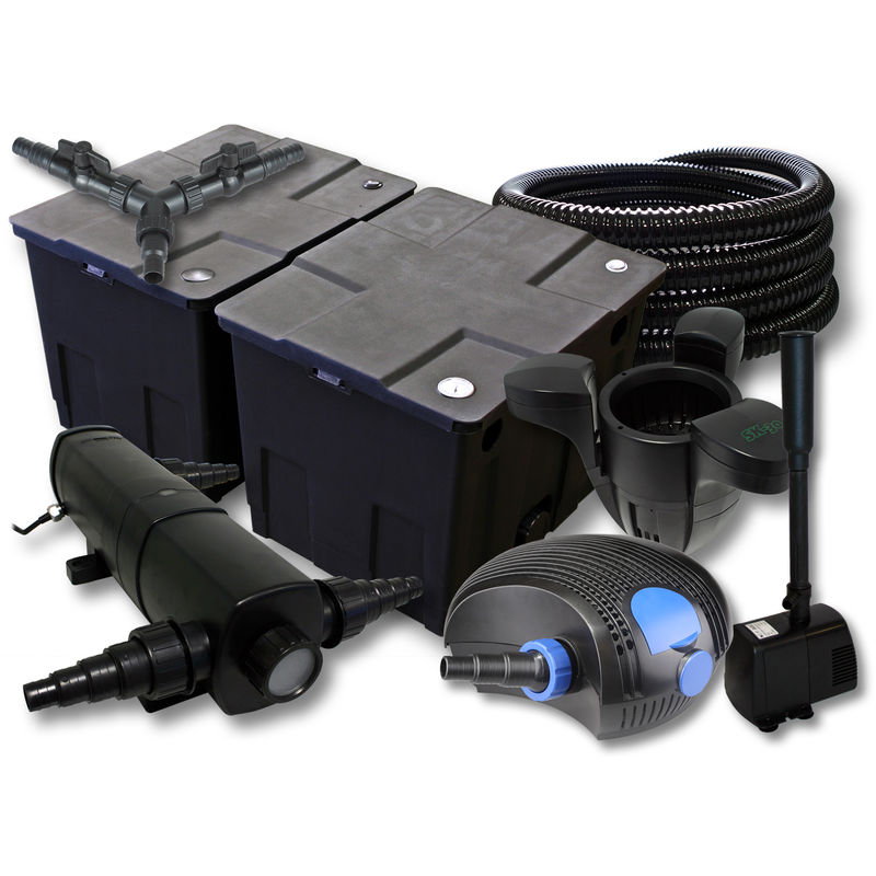Wiltec - SunSun filtro 60000l Estanque con 36W Clarificador 100W ECO Bomba 25m Manguera Skimmer fuente jardin
Wiltec - SunSun filtro 60000l Estanque con 36W Clarificador 100W ECO Bomba 25m Manguera Skimmer fuente jardin