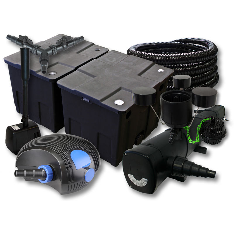 Wiltec - SunSun filtro 60000l Estanque con 72W Clarificador 100W ECO Bomba 25m Manguera Skimmer fuente jardin
Wiltec - SunSun filtro 60000l Estanque con 72W Clarificador 100W ECO Bomba 25m Manguera Skimmer fuente jardin