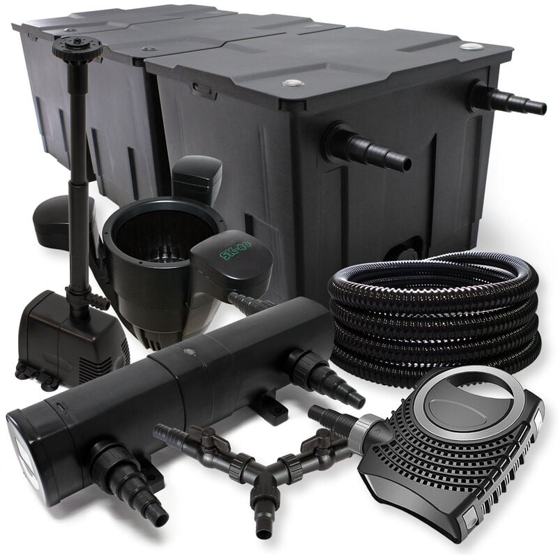 Wiltec - SunSun filtro 90000l Estanque 18 W clarificador neo8000 70 W Bomba 25 m tubo Skimmer fuente jardin
Wiltec - SunSun filtro 90000l Estanque 18 W clarificador neo8000 70 W Bomba 25 m tubo Skimmer fuente jardin