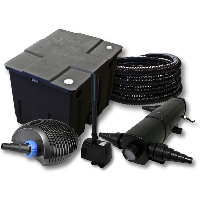 Wiltec - SunSun filtro para 12.000l Estanque con 18W Clarificador y CTF Eco Bomba con 20W 25m tubo funente
Wiltec - SunSun filtro para 12.000l Estanque con 18W Clarificador y CTF Eco Bomba con 20W 25m tubo funente
