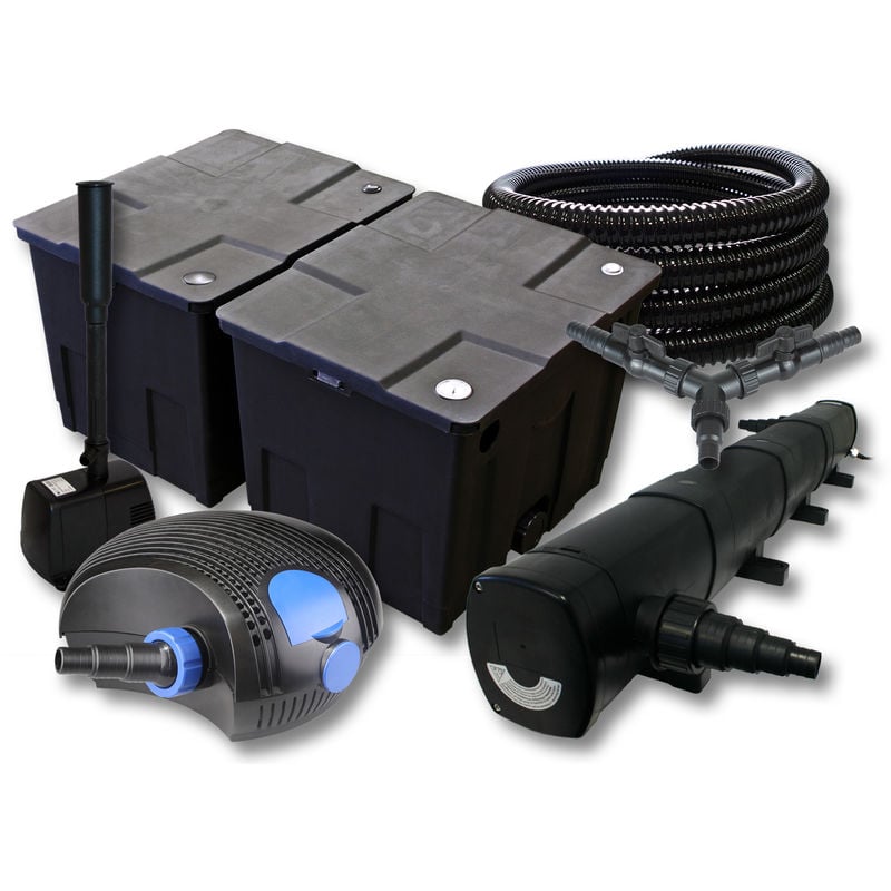 Wiltec - SunSun filtro para 60.000l Estanque con 72W Clarificador100W Bomba 25m Manguera fuente jardin
Wiltec - SunSun filtro para 60.000l Estanque con 72W Clarificador100W Bomba 25m Manguera fuente jardin