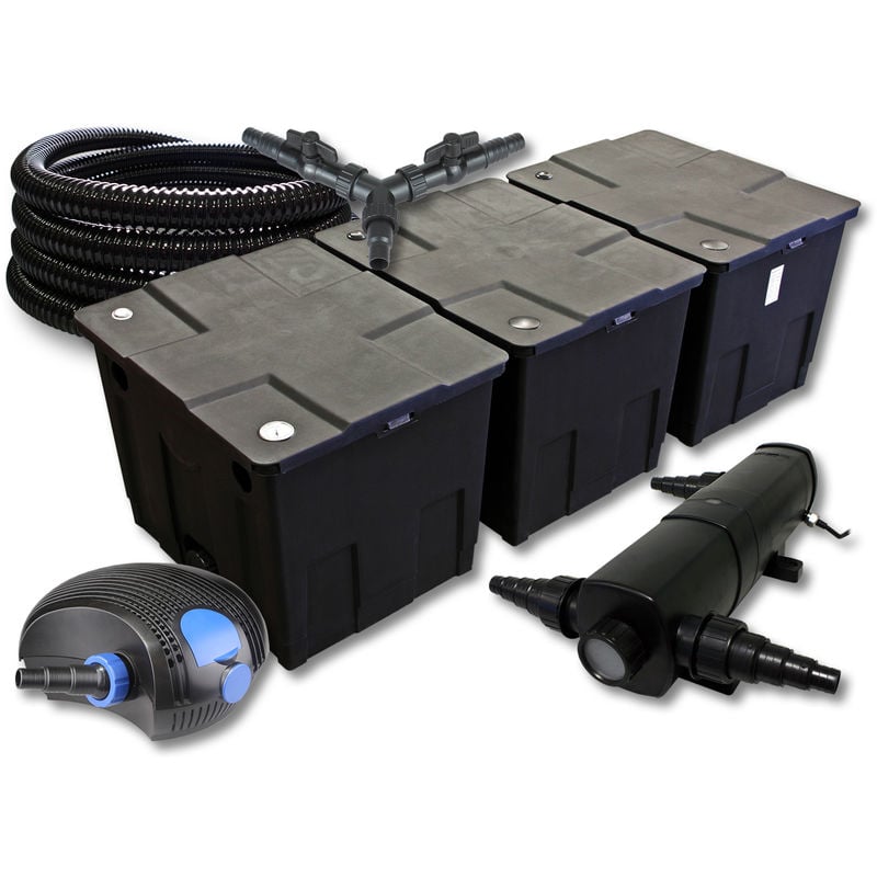 Wiltec - SunSun filtro para 90000l Estanque con 18W clarificador y 100W Bomba Manguera 25m
Wiltec - SunSun filtro para 90000l Estanque con 18W clarificador y 100W Bomba Manguera 25m