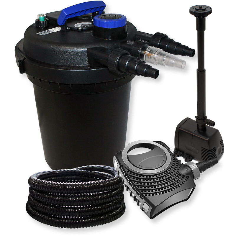 SunSun Kit filtro presión estanques 6000L clarificador UVC 11W NEO8000 tubo fuentes jardín
SunSun Kit filtro presión estanques 6000L clarificador UVC 11W NEO8000 tubo fuentes jardín