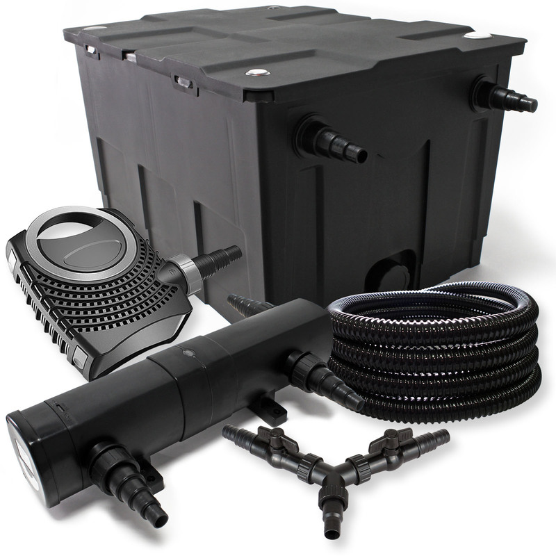 Wiltec - SunSun Filtro Set 60000l Estanque 18W Clarificador NEO8000 70W Bomba 25m Tubo jardin
Wiltec - SunSun Filtro Set 60000l Estanque 18W Clarificador NEO8000 70W Bomba 25m Tubo jardin