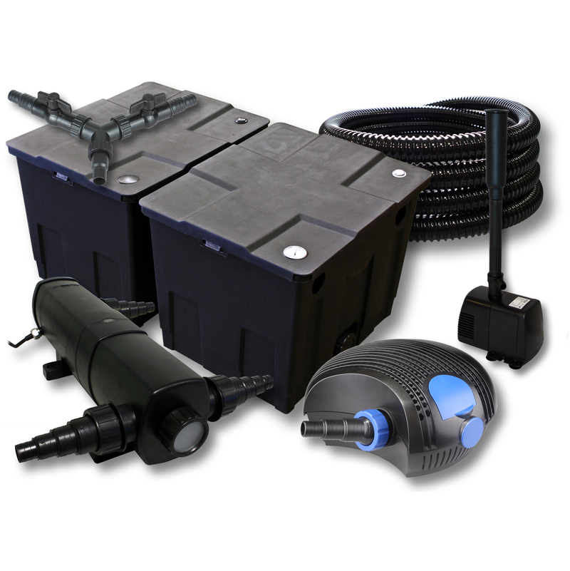 Wiltec - SUNSUN Filtro Set para 60000l Estanque con 18W Clarificador y 100W ECO Bomba 25m Tubo Bomba Fuente
Wiltec - SUNSUN Filtro Set para 60000l Estanque con 18W Clarificador y 100W ECO Bomba 25m Tubo Bomba Fuente