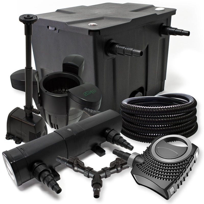 Wiltec - SunSun filtros 12000L Estanque 24W Clarificador neo8000 70W Bomba 25m tubo Skimmer SK30 fuente
Wiltec - SunSun filtros 12000L Estanque 24W Clarificador neo8000 70W Bomba 25m tubo Skimmer SK30 fuente