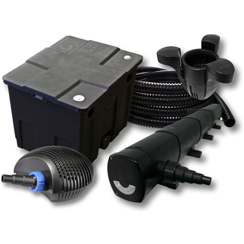 Wiltec - SunSun filtros 12.000l Estanque 72W Clarificador CTF Eco Bomba 40W 25m tubo Skimmer SK30
Wiltec - SunSun filtros 12.000l Estanque 72W Clarificador CTF Eco Bomba 40W 25m tubo Skimmer SK30