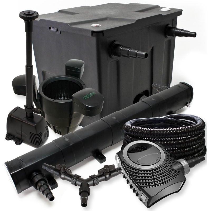 Wiltec - SunSun filtros 12000L Estanque 72W Clarificador neo8000 70W Bomba 25m tubo Skimmer SK40 fuente
Wiltec - SunSun filtros 12000L Estanque 72W Clarificador neo8000 70W Bomba 25m tubo Skimmer SK40 fuente