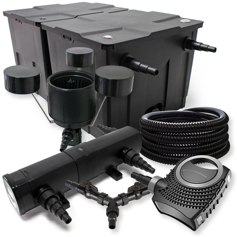 Wiltec - SUNSUN filtros 60000l Estanque 18W Clarificador neo10000 80W Bomba 25m Manguera de estanque Skimmer
Wiltec - SUNSUN filtros 60000l Estanque 18W Clarificador neo10000 80W Bomba 25m Manguera de estanque Skimmer
