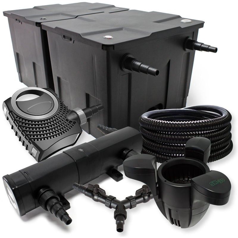 Wiltec - SUNSUN filtros 60000l Estanque 36W Clarificador neo10000 80W Bomba 25m Manguera Skimmer SK30
Wiltec - SUNSUN filtros 60000l Estanque 36W Clarificador neo10000 80W Bomba 25m Manguera Skimmer SK30