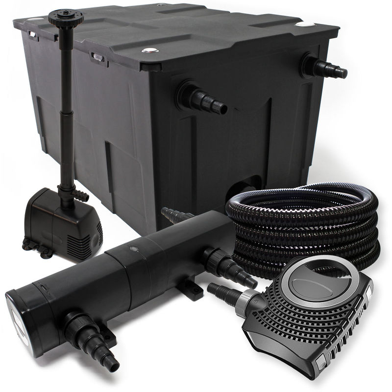Wiltec - SunSun filtros 60.000l supereco Bomba manguera 18W clarificador bomba para fuente skimmer jardin
Wiltec - SunSun filtros 60.000l supereco Bomba manguera 18W clarificador bomba para fuente skimmer jardin