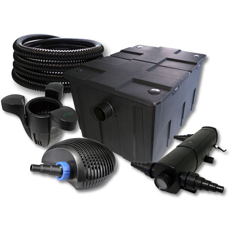 Wiltec - SunSun filtros para 60.000 l Estanque con 18W Clarificador 40W ECO Bomba 25 m Manguera Skimmer SK30
Wiltec - SunSun filtros para 60.000 l Estanque con 18W Clarificador 40W ECO Bomba 25 m Manguera Skimmer SK30
